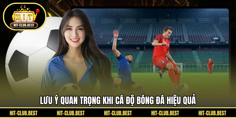Lưu ý quan trọng khi cá độ bóng đá hiệu quả